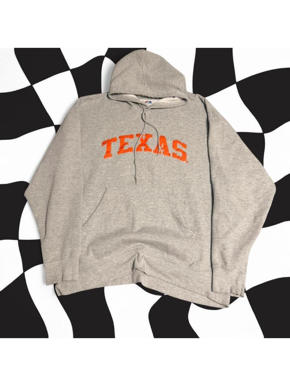 Majestic Athletic grey Texas Longhorns hoodie
